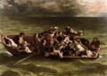 Naufragio de Don Juan Romántico Eugene Delacroix